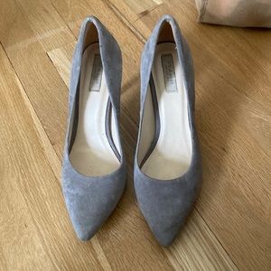 Womens Gray Heels